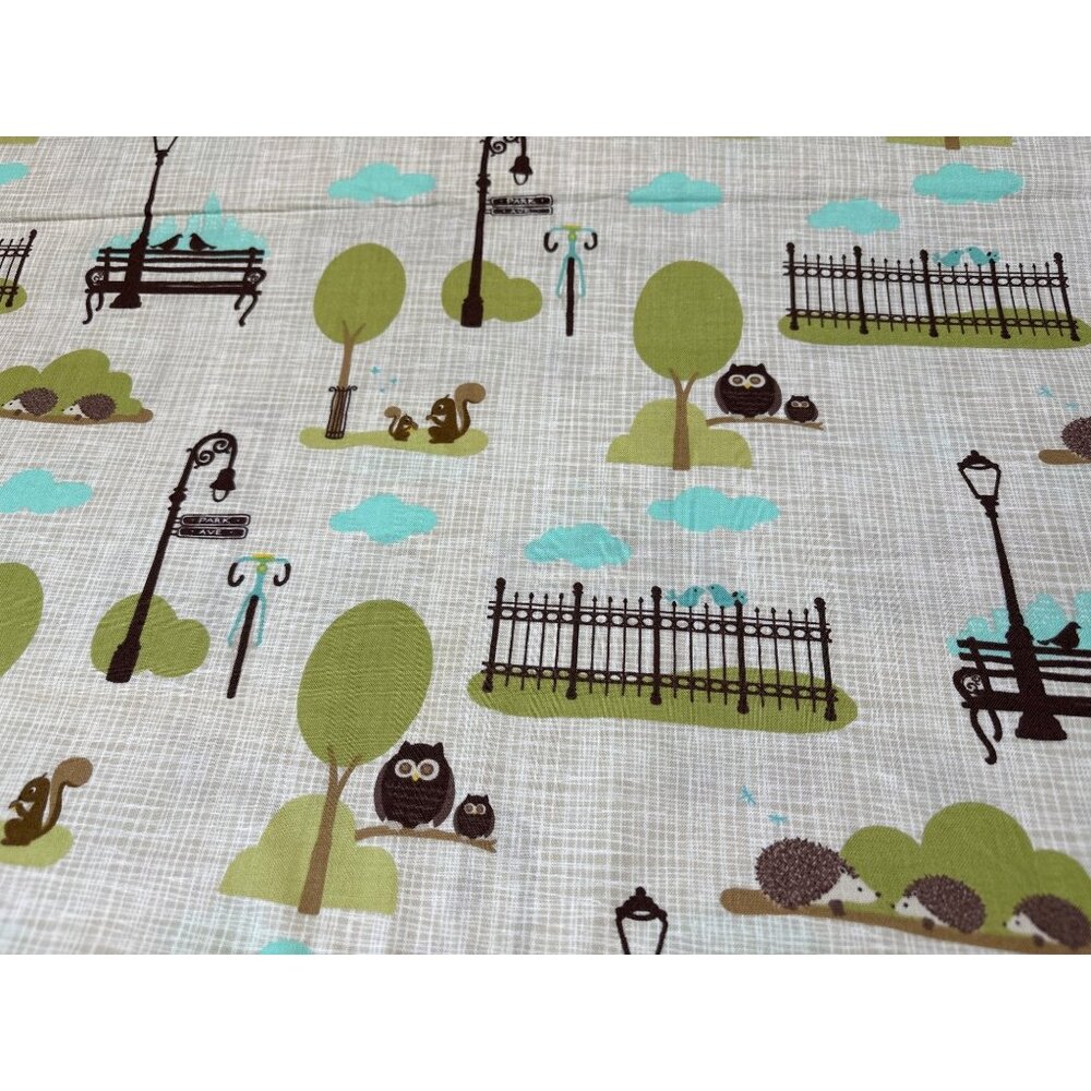 Bluebird Park by Kate & Birdie Paper Co. Moda Fabrics Cotton Woodland Pattern 1/